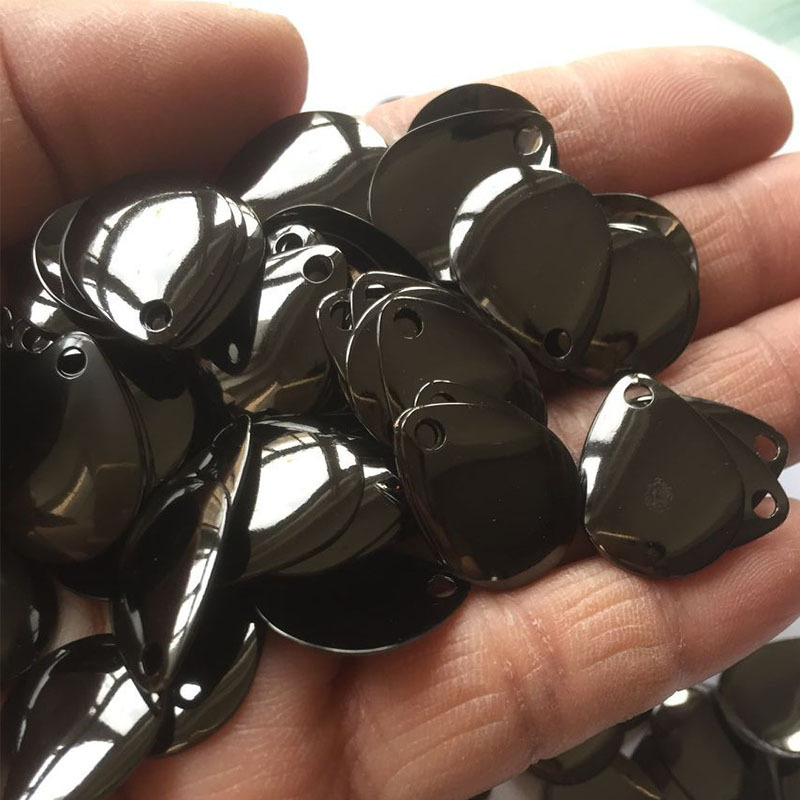 穗子50个一包 路亚亮片0.8g 改装用噪音片金属饵 配件