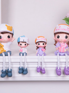 墙面装饰摆件礼品吊脚一家