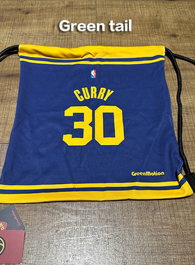 外贸 勇士 库里篮球运动 抽绳背包 双面3.0