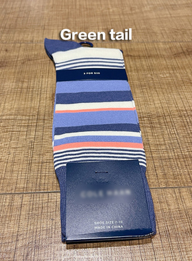 欧式 商务绅士 正装男士 条纹 纯棉 中筒男袜 S871501