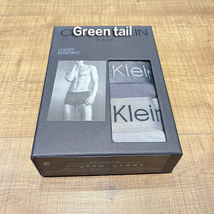 C****K****男士高档 莫代尔 弹力 四角内裤 三条装