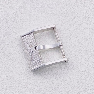 代用浪琴名匠开创者军旗复古系列原版款式皮带针扣表扣316精钢