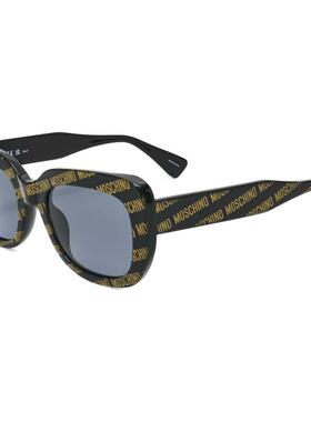 海外代购moschino/莫斯奇诺女士太阳眼镜防紫外线大框板材