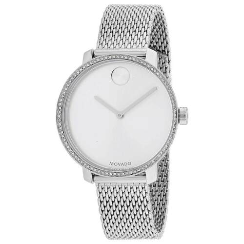 海外代购Movado/摩凡陀女士手表欧美腕表精准计时防刮耐磨不锈钢