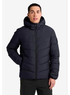 海外代购Jack wolfskin/狼爪男士户外休闲衣保暖防风连帽深棕色