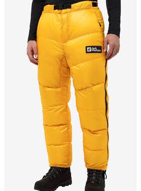 海外代购Jack wolfskin/狼爪女士户外休闲裤保暖防风直筒充绒