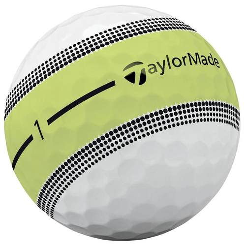 代购Taylormade高尔夫球软触感易对齐高精度稳定飞行绿色