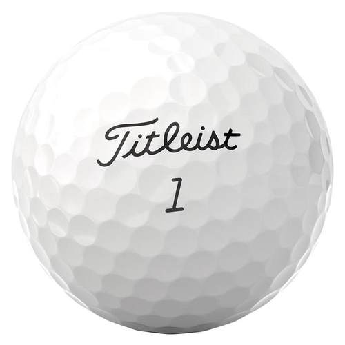 代购Titleist高尔夫球高速旋转触感远距离飞行白色黄色特殊数字