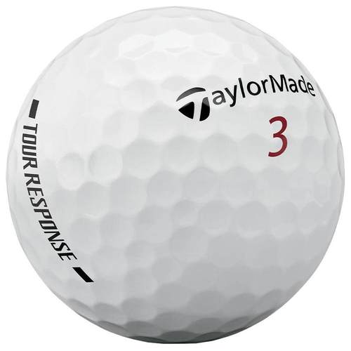 代购Taylormade高尔夫球软触感巡回赛技术高弹性精准控制白色