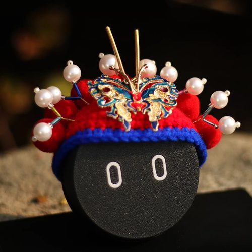 蔚来nomi新年帽手工摆件免胶