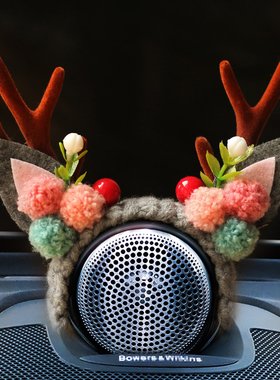 沃尔沃音箱头饰音响中置装饰品头箍帽子发卡一路平安S6090XC6090c