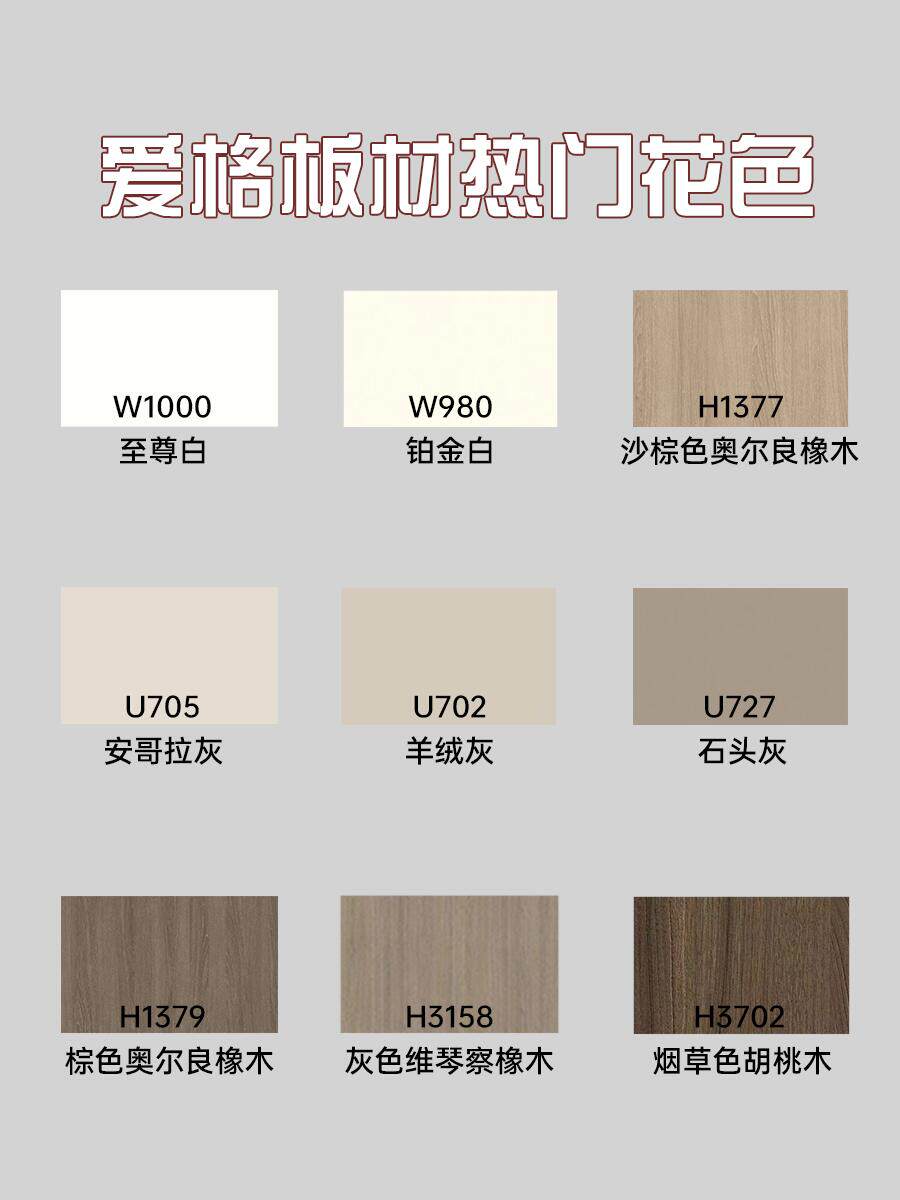 进口爱格板全屋定制W1000柜门衣柜门定做进口板材轻奢可丽芙柜门图片