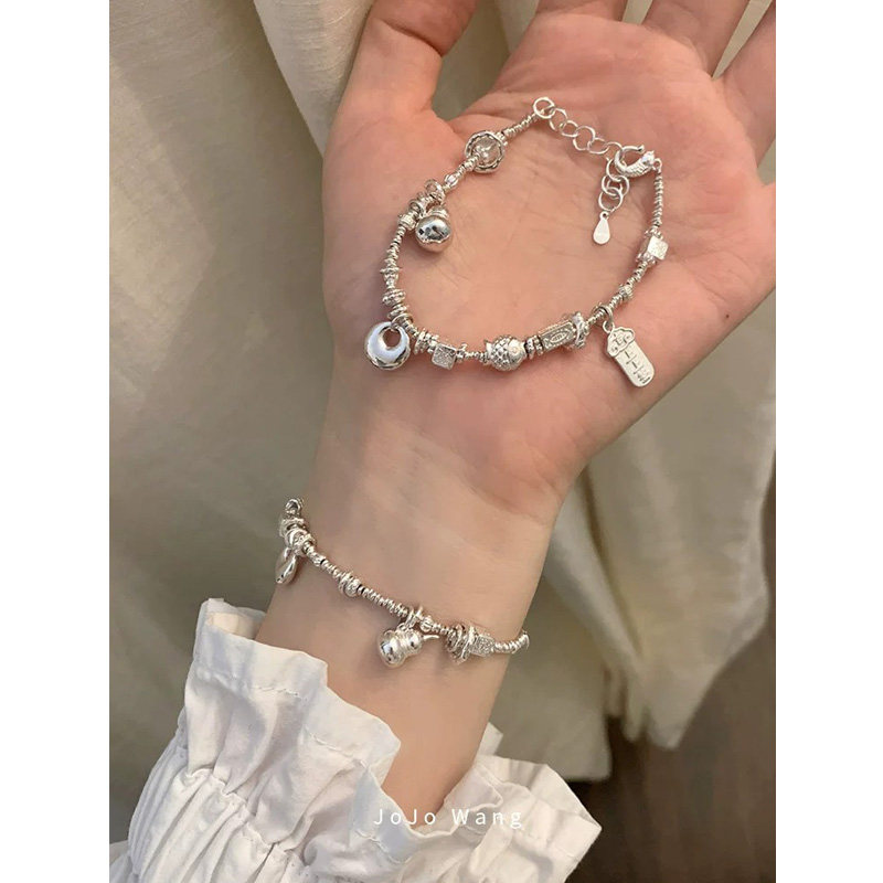多宝~925纯银手链清透夏日精致