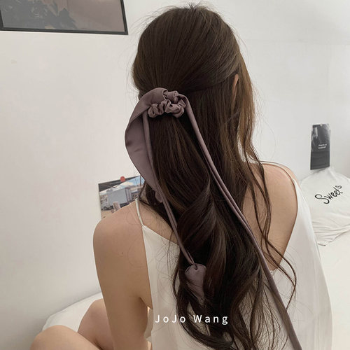小众的气质郁金香~发圈头饰