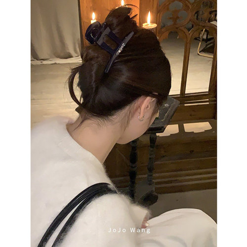 miu蓝精致方糖~好抓抓夹简约