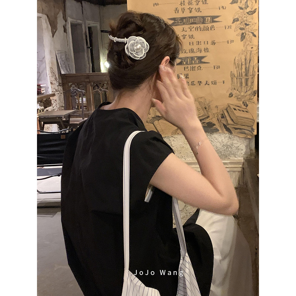 特殊的盘发~型超棒扭扭发夹发抓抓夹简约时尚夹子发饰新款ins风