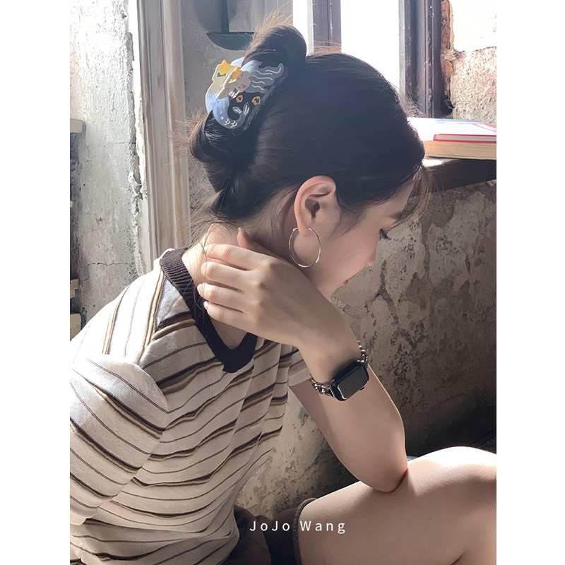 一条美人鱼~透系醋酸抓夹发抓