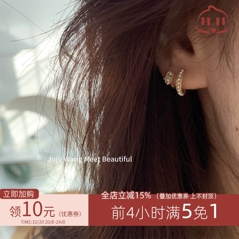 日常上班好带~珍珠925银针百搭