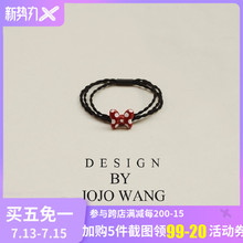 少女心回归!蝴蝶结发圈~波点~皮套发饰头饰发绳韩国头绳皮筋w739