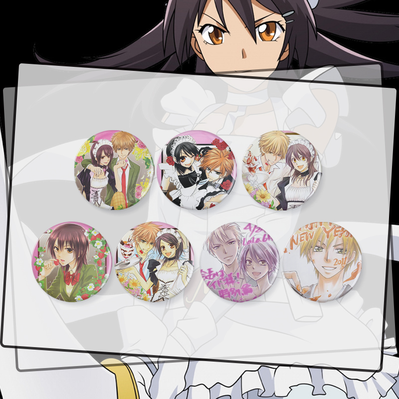 会长大人是女仆系列精美马口铁徽章2