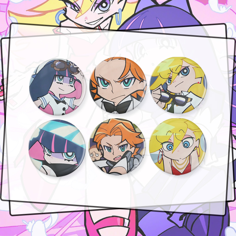 吊带袜天使系列徽章 马口铁徽章 吧唧2