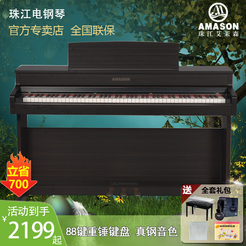 珠江艾茉森电钢琴官方店