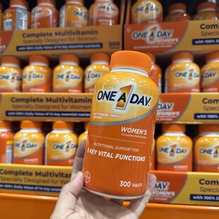 现货美国直购Bayer拜耳ONE DAY女性复合维生素矿物质300粒