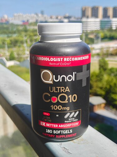 qunol辅酶胶囊180粒三倍吸收