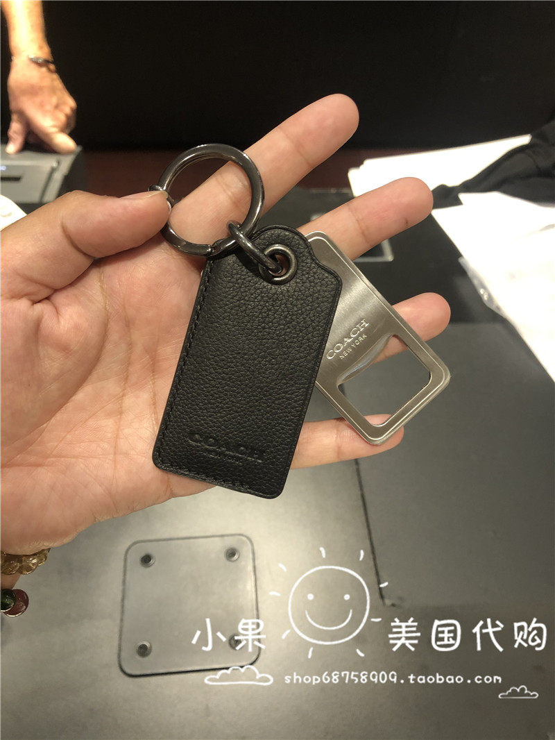 上海现货美国直购coach蔻驰鼠年本命年挂饰钥匙扣U盘