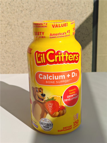 L’ilCritters儿童小熊软糖钙糖