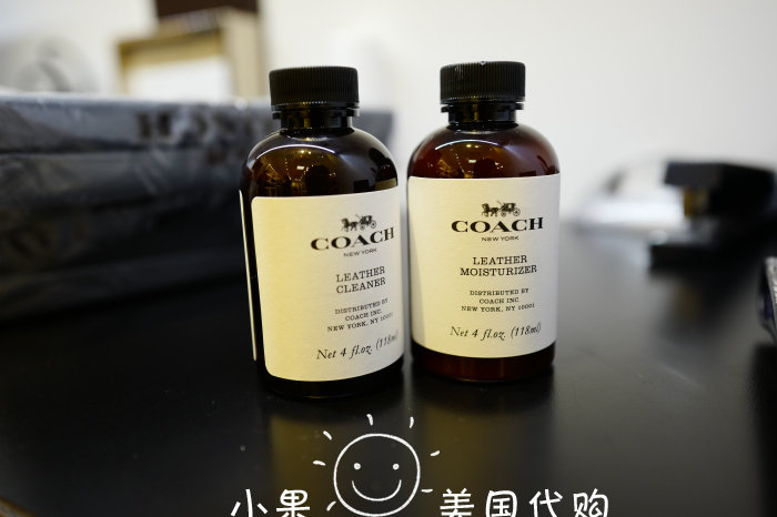 上海现货美国直购coach蔻驰皮革皮具包包清洁剂/保养液 118ml