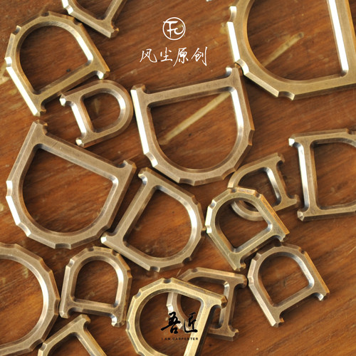 D环风尘CNC做旧原创手工皮具
