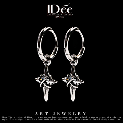 法国IDee圣别耳环男耳坠