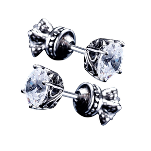 法国IDee耳钉男女同款潮牌情侣个性嘻哈单只小众设计饰品生日礼物