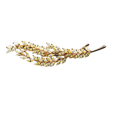 法国IDee麦穗胸针女男