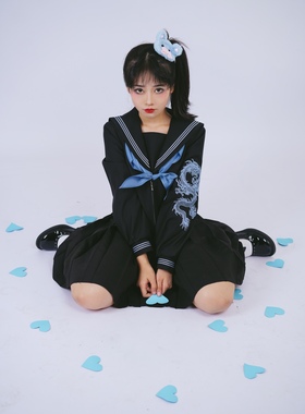 【Daydream优惠】冶田团治龙纹系列 芭比龙镭射龙 jk制服上衣送领