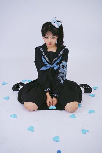 【Daydream优惠】冶田团治龙纹系列 芭比龙镭射龙 jk制服上衣送领