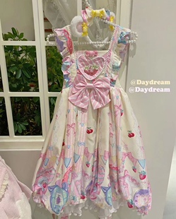 【daydream生活馆】随意原创 甜心结lolita日系可爱现货jsk 包邮