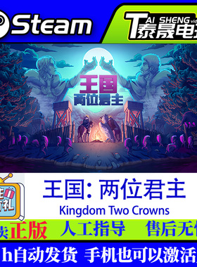 Steam正版游戏 王国两位君主 Kingdom Two Crowns 激活码CDK