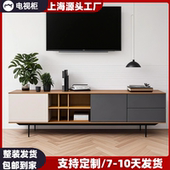 意式 电视柜北欧轻奢大理石视听柜钢琴烤漆客厅电视柜地柜定制