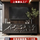 意式 极简烤漆电视柜创意艺术视听柜现代简约餐边柜酒柜玄关入户