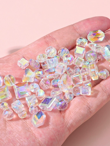 Стеклянные бусины, аксессуар, браслет из бисера ручной работы, набор материалов, барсетка с аксессуарами, DIY