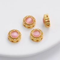 45# розовый | Бусины-спейсеры 