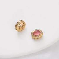 Золотой, стеклянный, медный, 11x, 13mm, 1.5mm