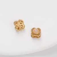 Золотой, стеклянный, медный, 11x, 11mm, 1.5mm