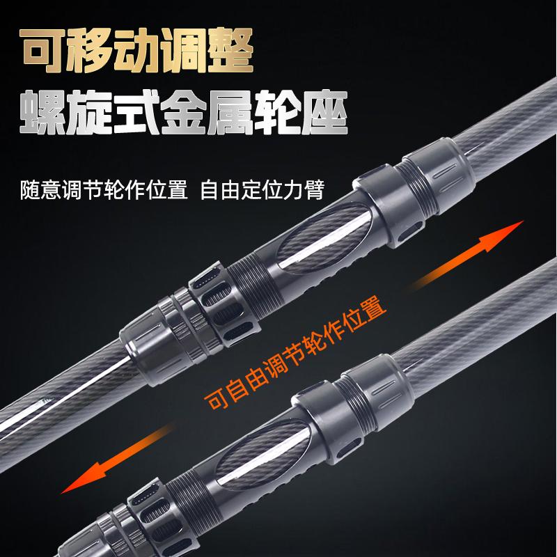 戴家新款黑鲨锚三代碳素锚杆