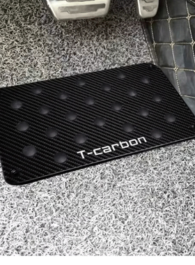 适用于savanini防滑防磨损汽车脚垫铝合金踏板 地毯踏板