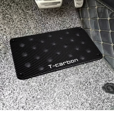 适用于savanini防滑防磨损汽车脚垫铝合金踏板 地毯踏板