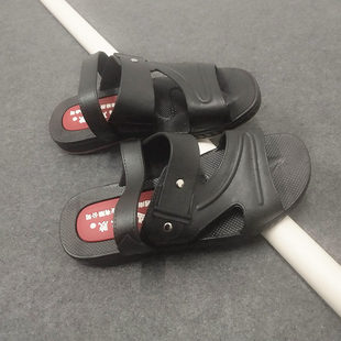 凉拖鞋 时尚 朔料一体沙滩鞋 舒适浴室洗澡沙滩鞋 拖鞋 男凉鞋 男夏季