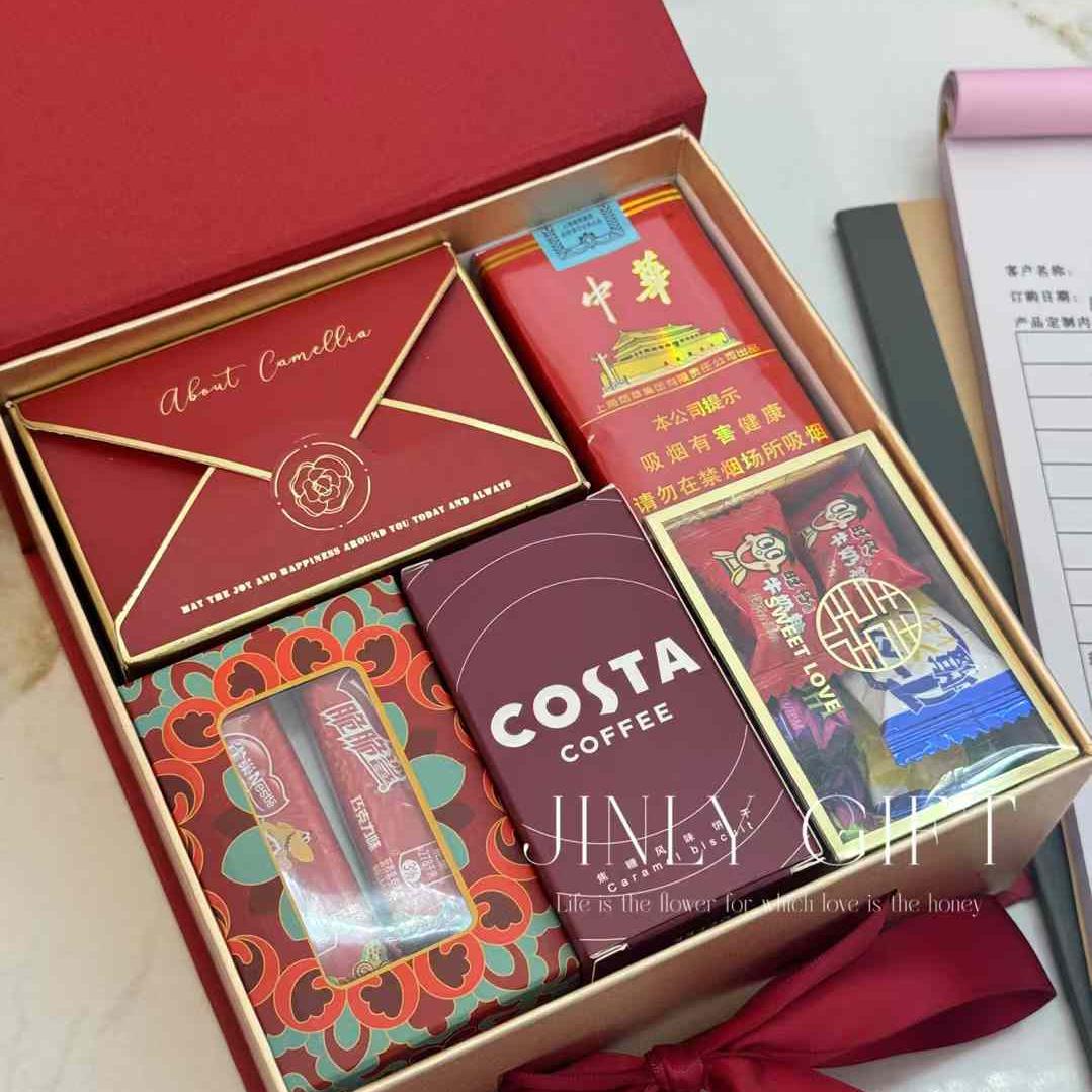 喜糖盒喜字透明小号方形结婚糖果包装盒子婚礼伴手礼回礼空盒